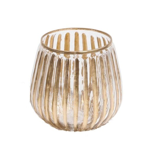 花瓶 ガラスベース 直径8.5×高さ8.5cm