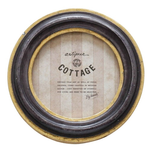 フォトフレーム ラウンドフォトフレーム ネイビー