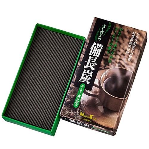 お線香 ささら 備長炭 コーヒー バラ詰