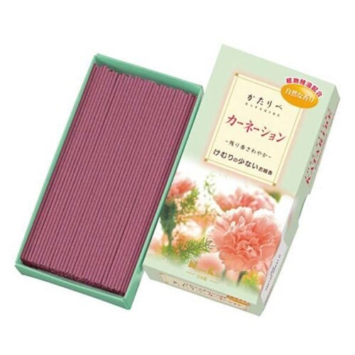 お線香 線香 かたりべ カーネーション バラ詰