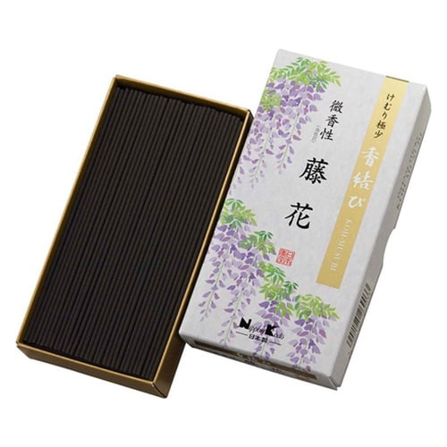 線香 香結び 微香性 藤花 バラ詰 110g