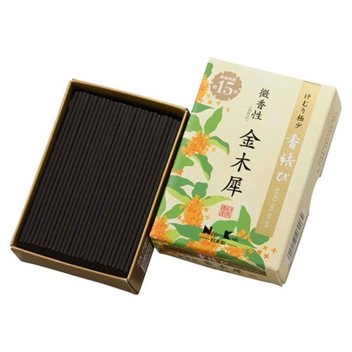 線香 香結び 微香性 金木犀 ミニ 60g