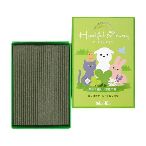 ペット仏具 ハートフルメモリー お花の香り 草原