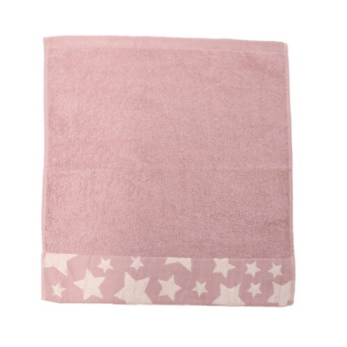 ハンドタオル ナチュラルスター タオル ピンク