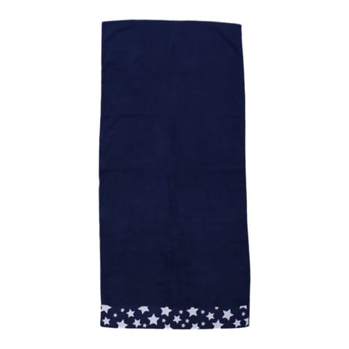 バスタオル ナチュラルスター タオル ネイビー