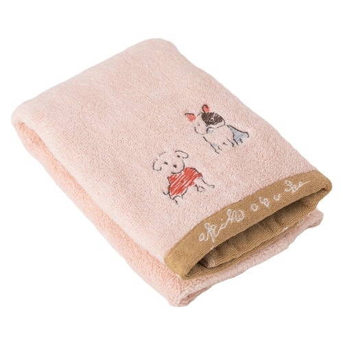 フェイスタオル 34×80cm 日本製 ピンク