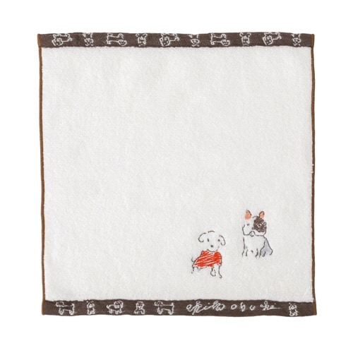 ミニタオル 25×25cm 日本製 ホワイト