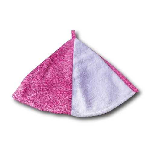 サウナハット 瞬間吸水 ピンク