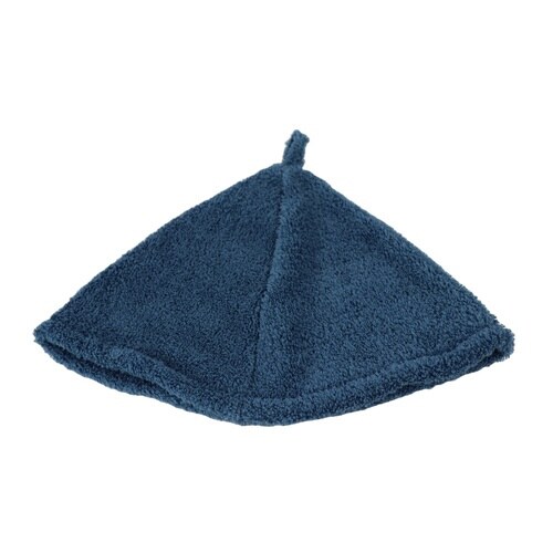 サウナハット アンベロッペ 泉州タオル ブルー