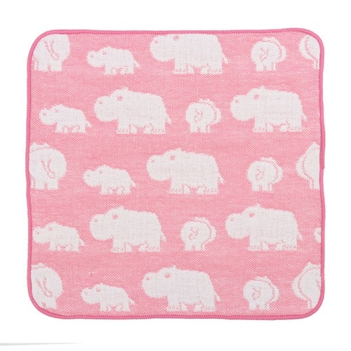 ハンカチ 20×20cm ピンク