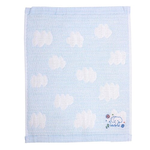 ハンドタオル 25×30cm ブルー