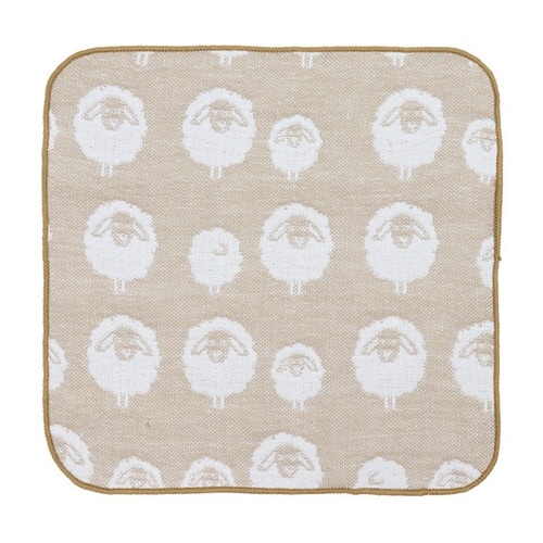 ハンカチ 20×20cm ベージュ