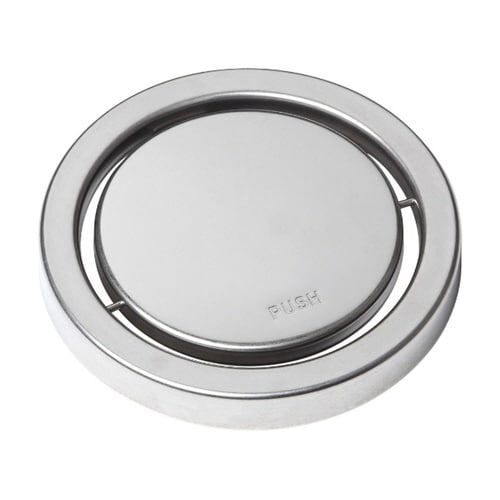 排水口カバー 流し用 回転 排水プレート 回転式