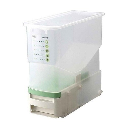 米びつ 洗える計量米びつ 10kg 1合計量