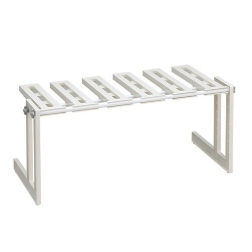 洗面下フリーラック 伸縮タイプ