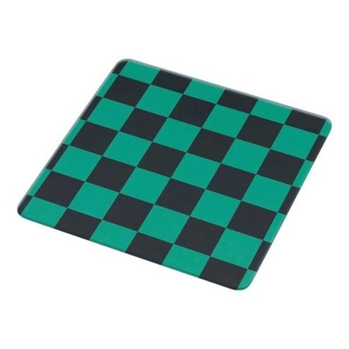 キッチントッププレート 鍋敷き 耐熱ガラス製 市松