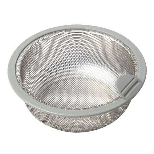 ゴミかご 浅型 流し用 直径135mm ステンレス