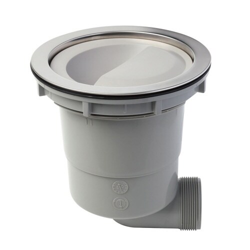 排水口トラップ 浅型排水トラップセット 横向き排水