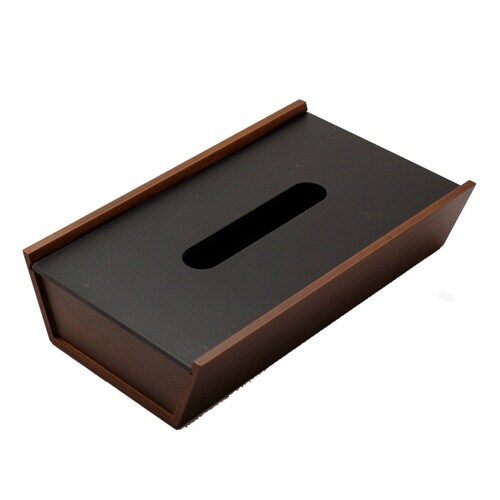 ティッシュケース ヤマト工芸 ブラック