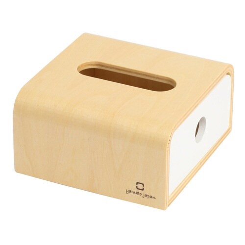ティッシュケース half slide ナチュラル