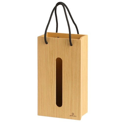 ティッシュケース BAG tissue ナチュラル