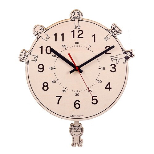 振り子時計 ドッグスクロック ヤマト工芸