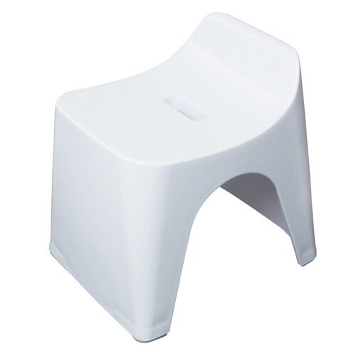 風呂椅子 ヒューバス バススツール ホワイト