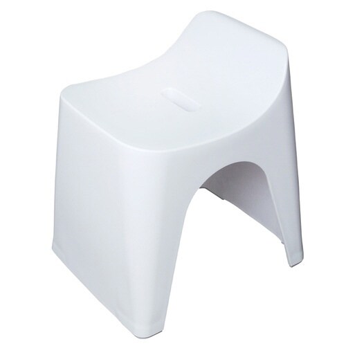 風呂椅子 ヒューバス バススツール ホワイト