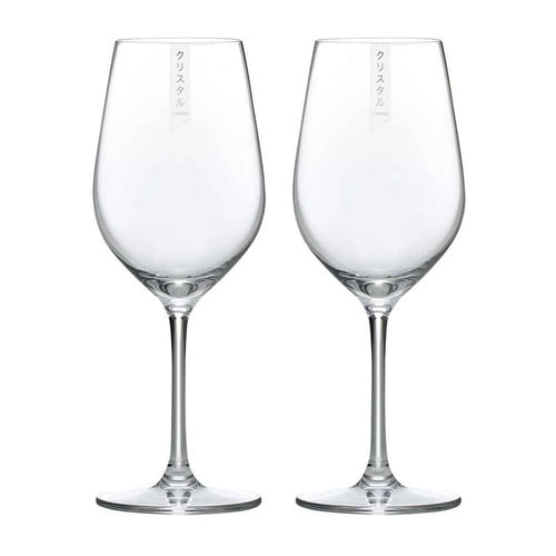 クリスタルワイングラス ペアセット 365ml