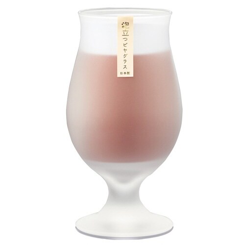 ビアグラス 420ml 泡立つビヤグラス