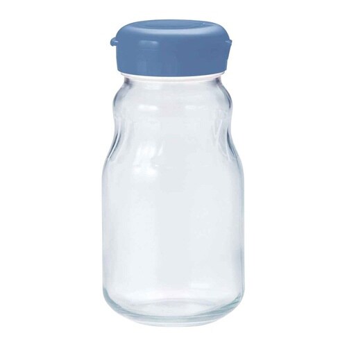 保存容器 930ml フルーツシロップびん ブルー