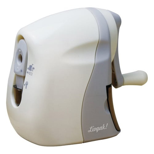 手動鉛筆削り リビガク かるハーフ アイボリー