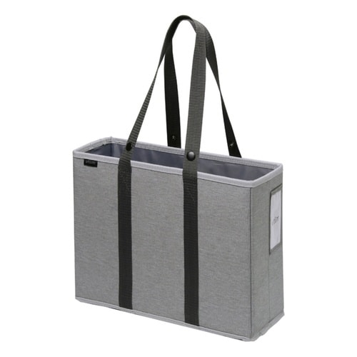 キャビネットバッグ 12cm幅 グレー