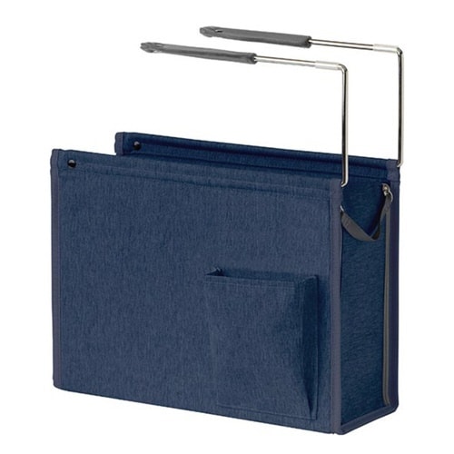 ハンギングボックス A4ファイル対応 ネイビー