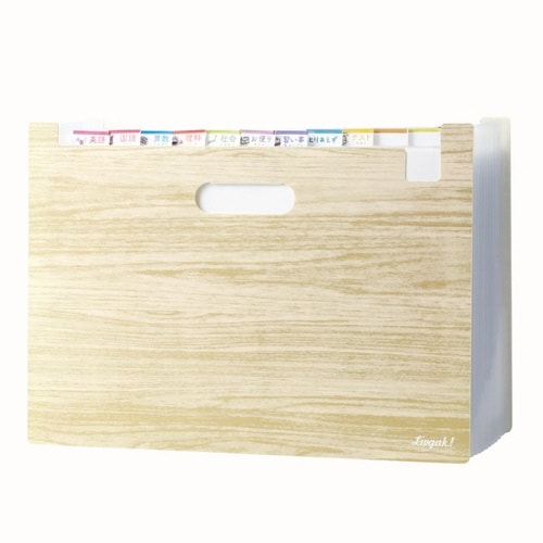 収納 リビガク ポイ分けBOXファイル