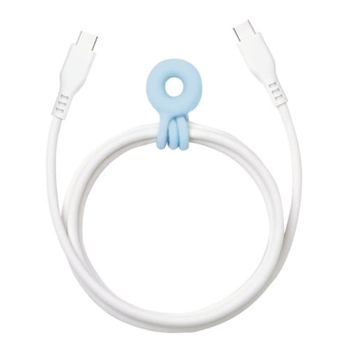 充電ケーブル しなやかシリコンUSBケーブル 1m