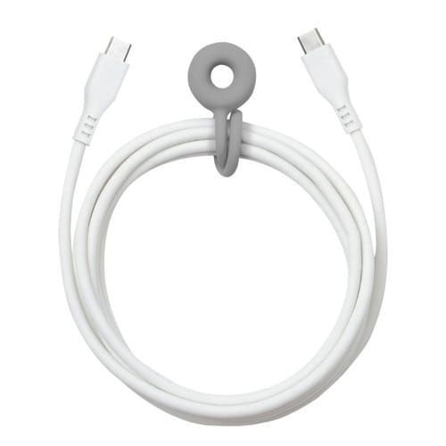 充電ケーブル しなやかシリコンUSBケーブル 2m