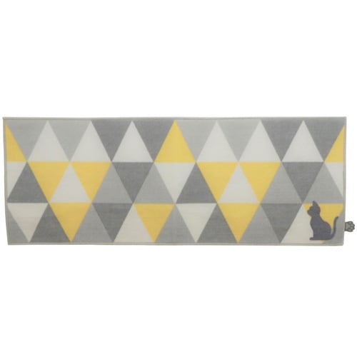 キッチンマット イエロー