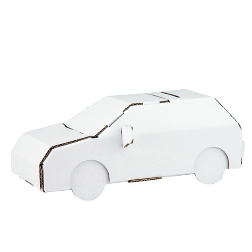 工作キット ダンボール 乗物 コンパクトカー
