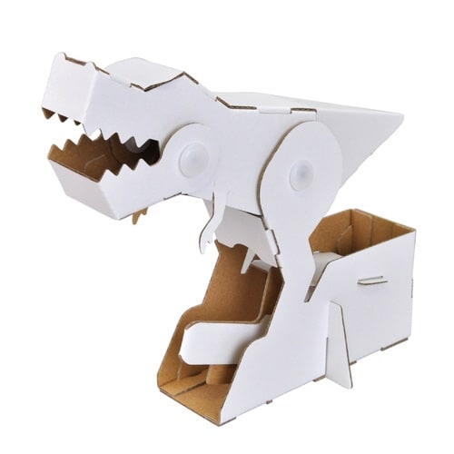 工作キット ダンボール ウゴック ぱくん恐竜貯金箱