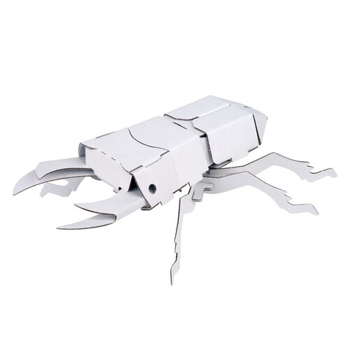 クワガタムシ パズル 紙製 hacomo kids