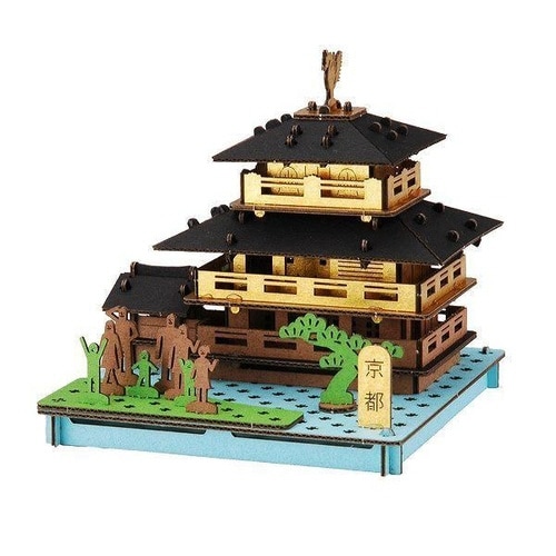 京都 パズル 紙製 PUSUPUSU 立体パズル