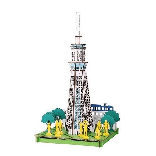 東京スカイツリー パズル 紙製 PUSUPUSU