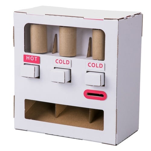 ダンボール おもちゃ 自動販売機 WOWシリーズ