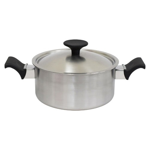 両手鍋 20cm IH対応 ステンレス製