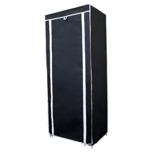 ハンガーラック シンプルハンガーラック カバー付き