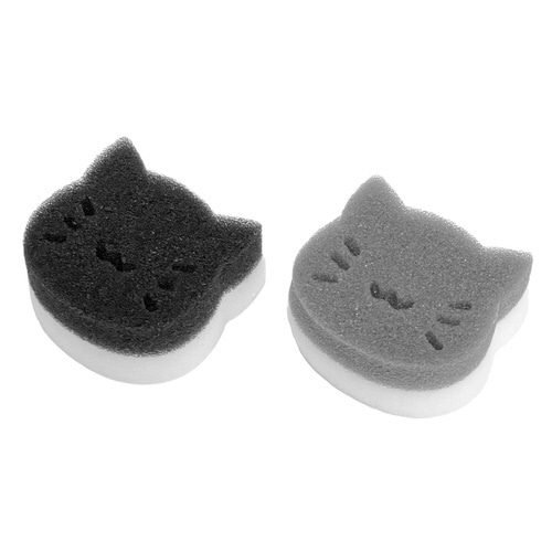 キッチンスポンジ メラミンスポンジ ネコ