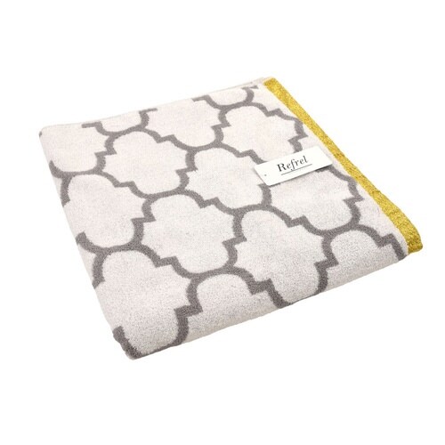 バスタオル 大判 リフレル シャイン ホワイト