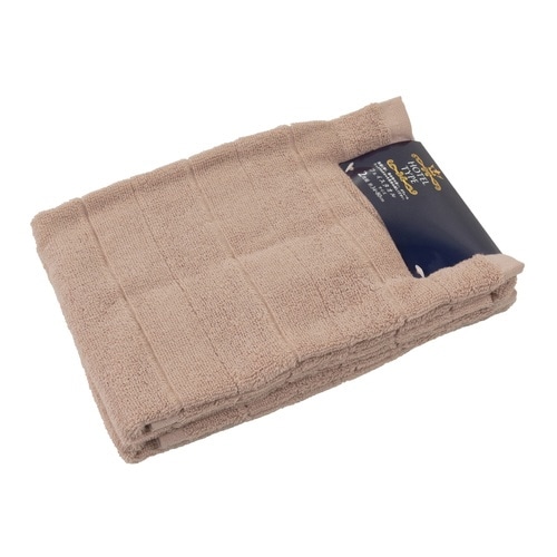 フェイスタオル Nカラー スイートブラウン