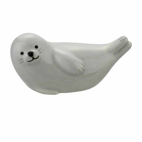 箸置き るんるんまりん 陶器 アザラシ